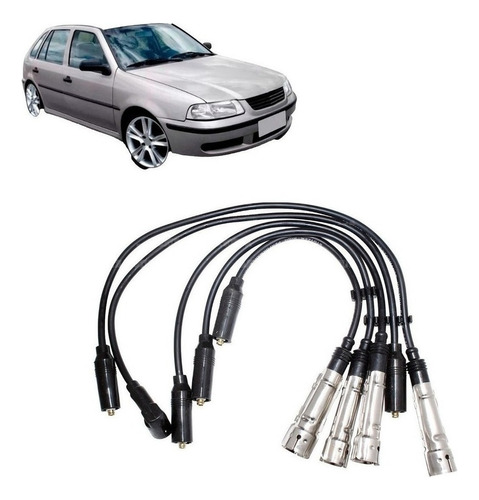 Juego Cable Bujia Para Volkswagen Gol G3 1.6 Bah 2000 2006