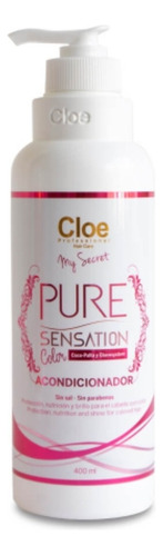 Cloe Acondicionador Pure Sensation Color 400ml Cabello Teñid