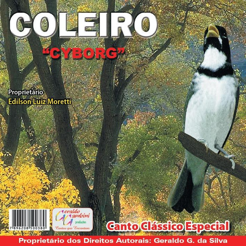 Cd Canto Pássaros  Coleiro Cyborg  Canto Clássico Especial