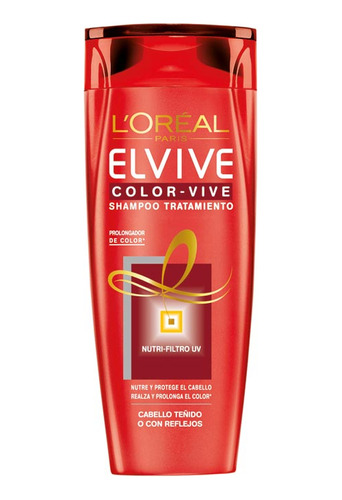 Shampoo  Color Vive 400 Ml Elvive Shamp-cr-acond.pers