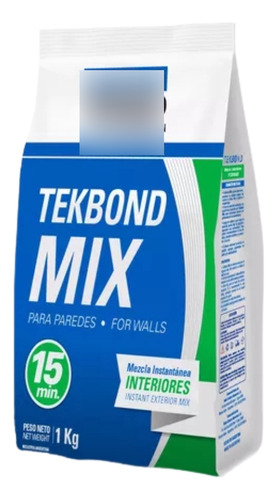 Enduido Ideal Cielorraso Interior 1kg Tek Bond