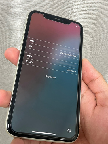Iphone 11 Completo Para Piezas (icloud) Blanco (Usado)