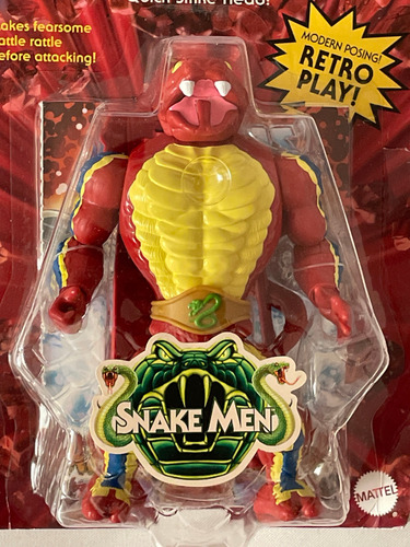 Rattlor Snake Men Motu Origins Retro Play Mattel Wave 11 (Usado)