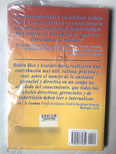 Gerentes Ansiosos, Empresas Distraídas = Rubén Rico (Usado)