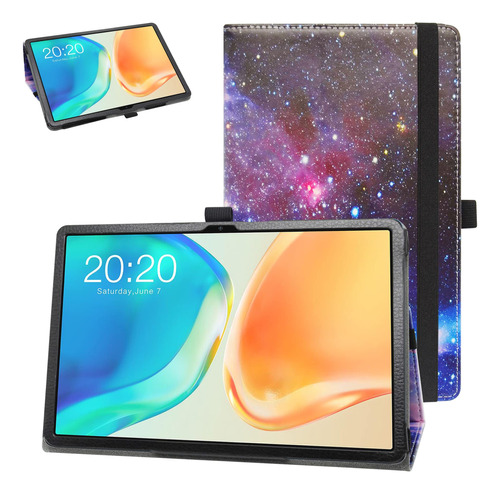 Funda Tablet 10puLG Teclast P20s/m40plus, Piel Pu, Soporte 2