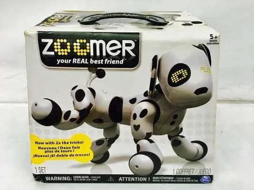 Perro robot juguete zoomer sale