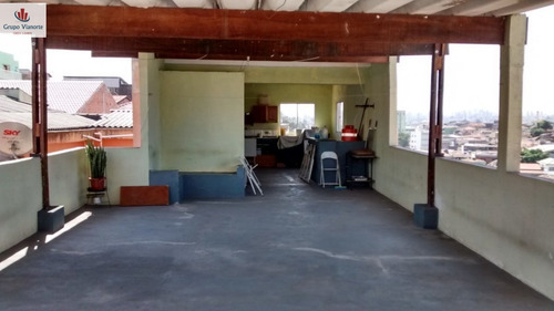Sobrado A Venda No Bairro Vila Medeiros Em São Paulo - Sp. - Jv637-1