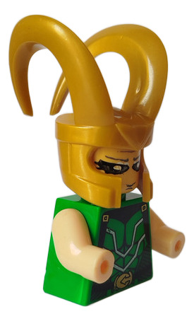 Boneco Lego Marvel Avengers Lego Loki (Usado)