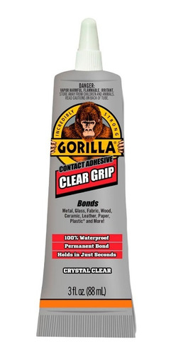 Pegamento Transparente Gorilla Clear Grip 3oz /89ml