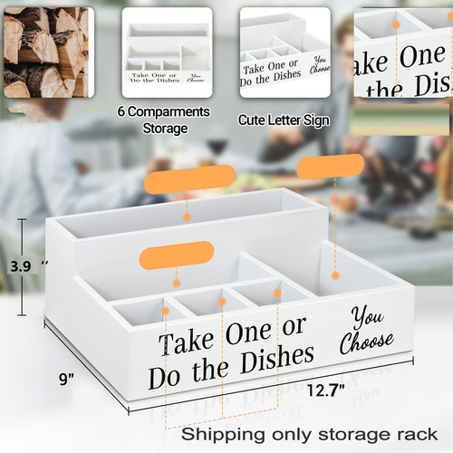 Soportes De Papel Cristalino Para Encimera De Cocina, Desech