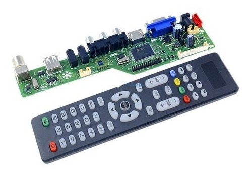 Placa Controladora De Resolucion Vga Hdmi Av Tv Usb