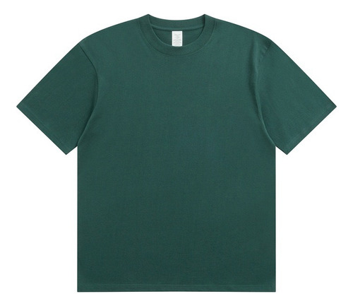 Playera 100% Algodón Manga Corta Cuello Redondo Colores