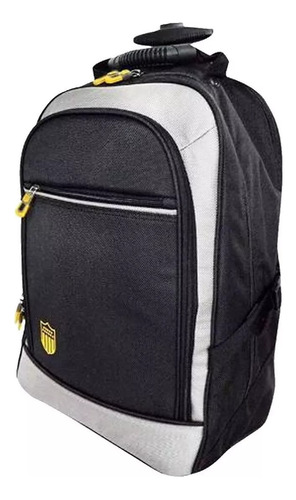 Mochila De Peñarol 45 Cm De Lujo Con Carro