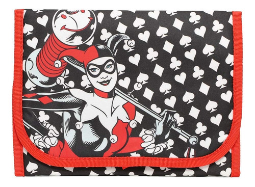 Dc Comics Harley Quinn Bolsa De Cosmeticos Estandar