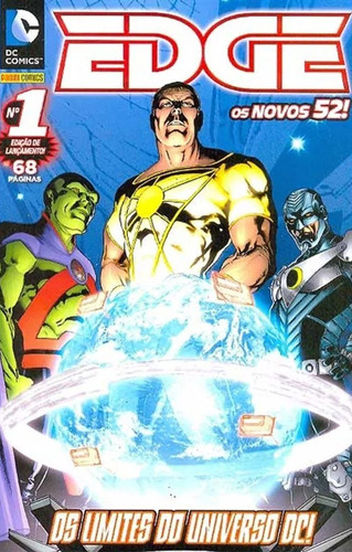 Edge 1 Stormwatch Bandoleiro Vodu Dc Comics Novos 52 Panini