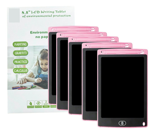 10 Pizarra Mágica Lcd Niños Tableta Multicolor 8'5 Mayoreo