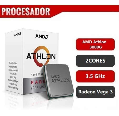 Imagen 4 de 7 de Pc Gamer Armada Amd Athlon 3000 4gb 480gb + Accesorios