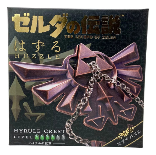 The Legend Of Zelda Figura Huzzle Escudo Hyrule De Hanayama