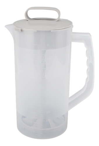Licuadora Extractora Manual De 2000 Ml, Escala Transparente