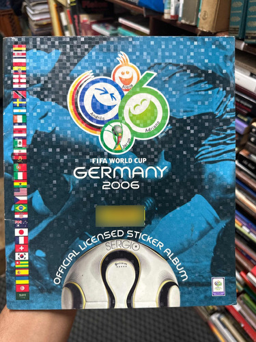 Álbum Panini - Alemania 2006 - 372 Láminas Pegadas Original