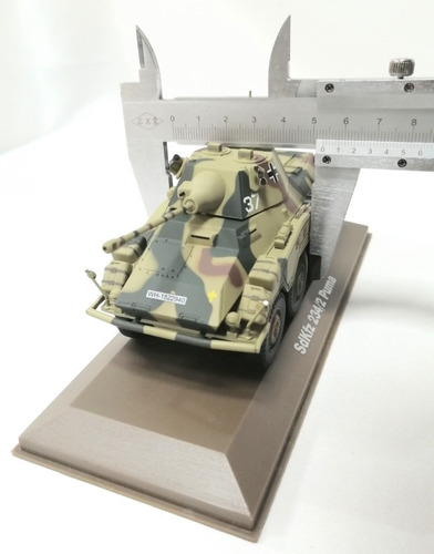 Miniatura Diecast 1/43, 8x8 Alemán Sdkfz 234/2 Puma