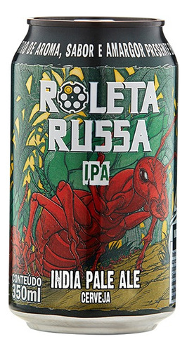 Cerveja Ipa Lata 350ml Roleta Russa