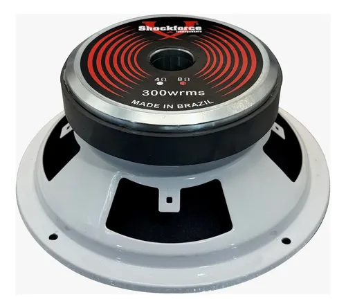 Alto-falante Médio Grave 8 Shockforce 300w Rms 8 Ohms Autom