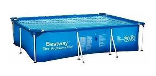 Imagen 3 de 5 de Alberca Rectangular Bestway 3300 Listros Sin Bomba