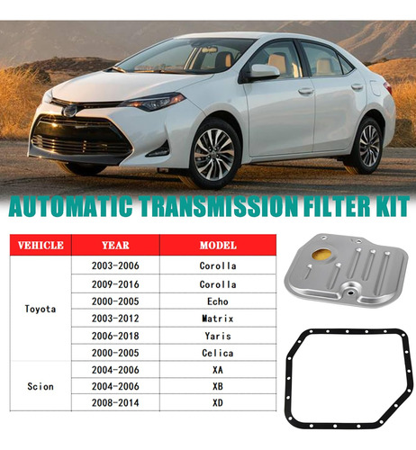 Kit De Juntas De Cárter De Aceite De Filtro De Transmisión A