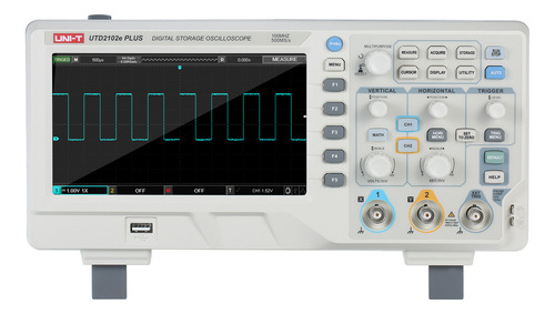 Osciloscopio Digital Uni-t De 2 Canales Con Pantalla Lcd De