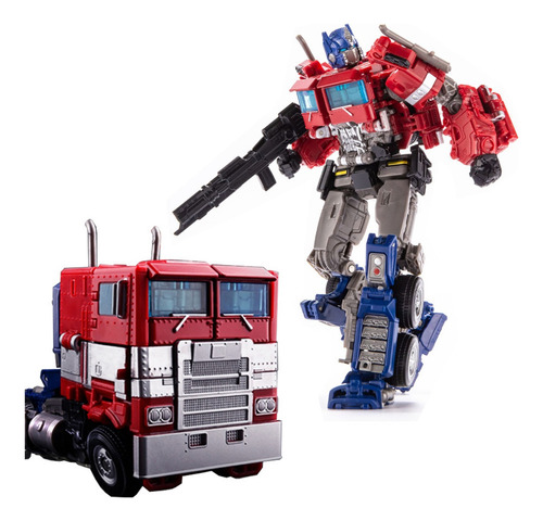 Transformers Optimus Prime Transformable Viejo Camión Min