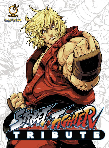 Libro Street Fighter Tribute Nuevo