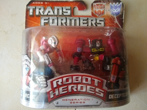 Transformers Robot Héroes Arcee Y Rumble Loose Impecable