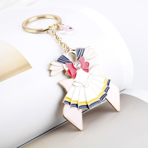Imagen 3 de 4 de Llavero Sailor Moon Vestido Anime