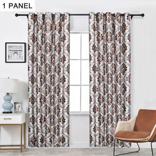 Cortina De Ventana Jacquard Para Cortinas Opacas Bordadas