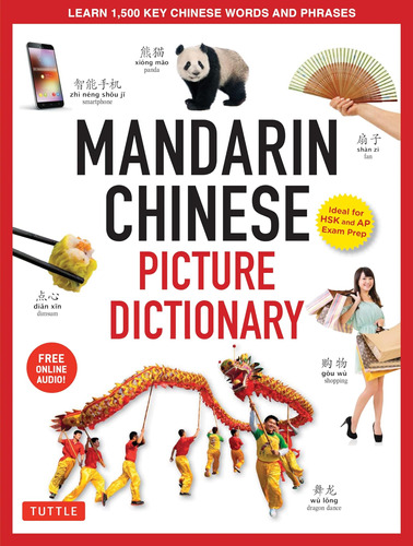 Libro: Mandarin Chinese Picture Dictionary: Learn 1,500 Key