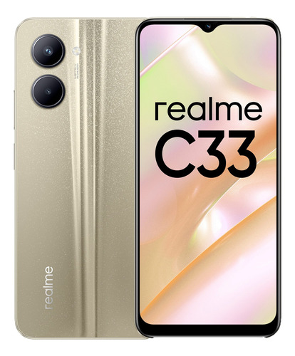 Realme C33 128gb 4gb Ram 5'000 Mah Dual Sim Gold