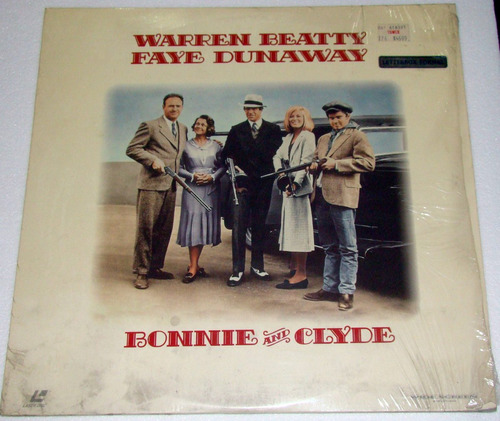 Bonnie And Clyde Warren Beatty Faye Dunaway Laser Disc Kktus