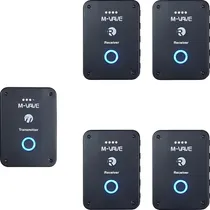 Comprar Retorno De Palco Monitor M-vave 1 Transmissor E 4 Receptores