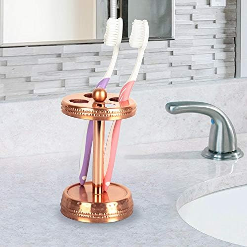 Nu Steel Copper Hudson Almacenamiento De Portacepillos De Di
