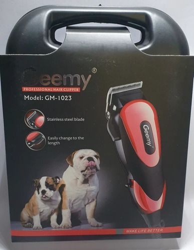 Maquina Peluquera Canina Geemy 1023