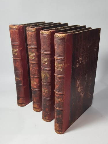 Antiguos Libros Cosmos Tomos Únicos Lot X4 - 1875/6 7pl 0600