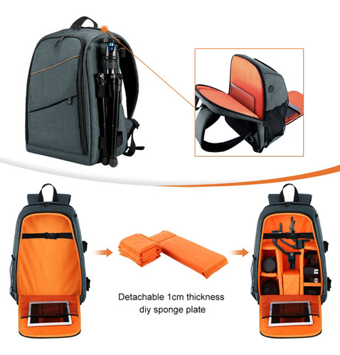 Bolsa Para Cámara, Mochila, Funda De Viaje De Gran Capacidad