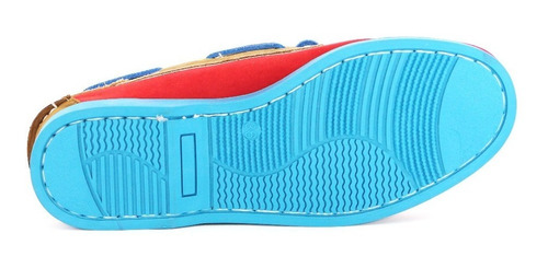 Zapatos Nauticos Mocasines Peskdores Honey Red Hr0004