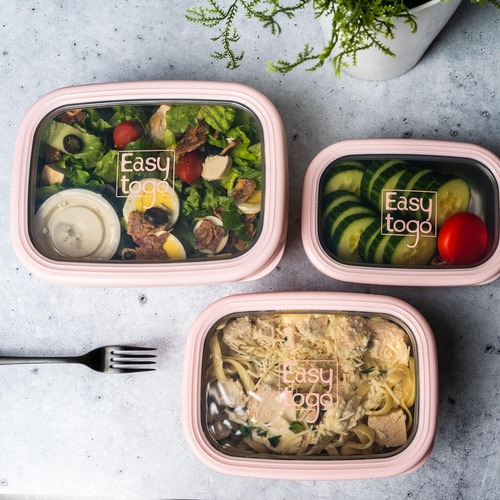 Easy Togo Paquete De 3 Recipientes Para Alimentos, Recipient