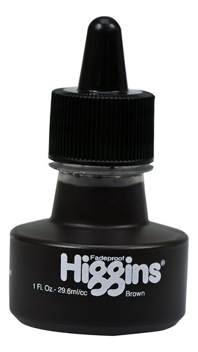 Tinta Para Desenho Higgins 29,6ml Brown Marrom 44705