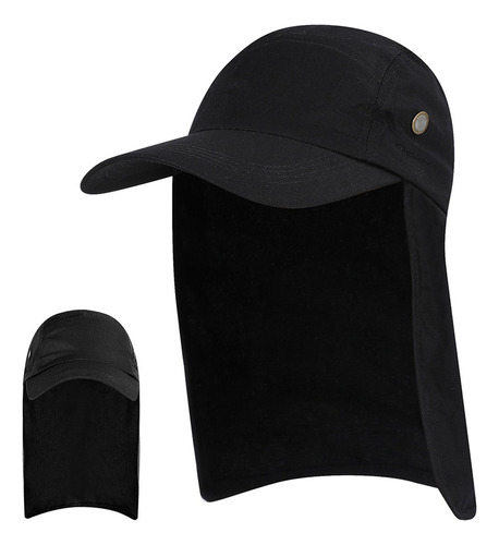 . Los Hombres Upf 50+ Protección Solar Gorra De Ala Ancha