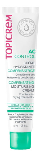 Topicrem Ac Crema Hidratante Compensadora 40ml Tipo de piel Normal