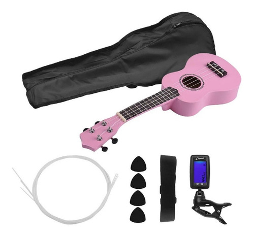 Ukelele Mini Guitarra Uke Soprano Principiante 21