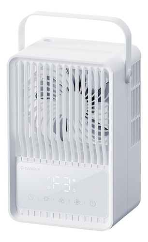 Ventilador Eléctrico Portátil Q Cold Fan Con Coloridas Luces